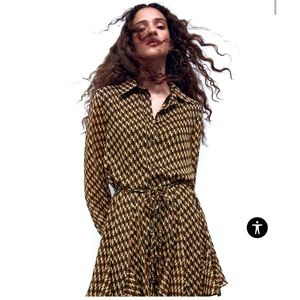 Zara Short Printed Dress